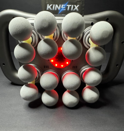 Kinetix™ – Massage Gun Professionnel 16 Têtes | Récupération Sportive, Bien-être & Relaxation Premium