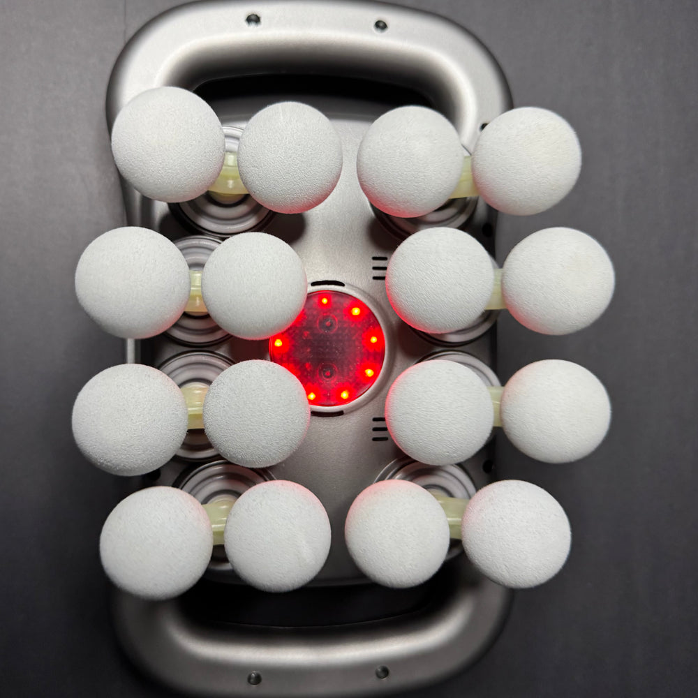 Kinetix™ – Massage Gun Professionnel 16 Têtes | Récupération Sportive, Bien-être & Relaxation Premium